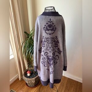 Disney Parks Haunted Mansion Longline m Open Front Cardigan Sweater S